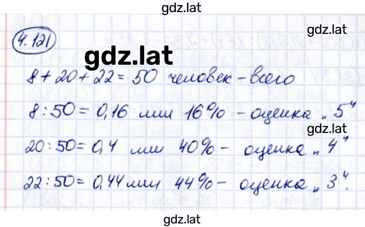 Решение задания № 4.121 — страница 1