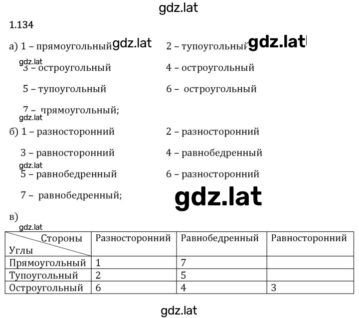 Решение задания № 1.134 — страница 1