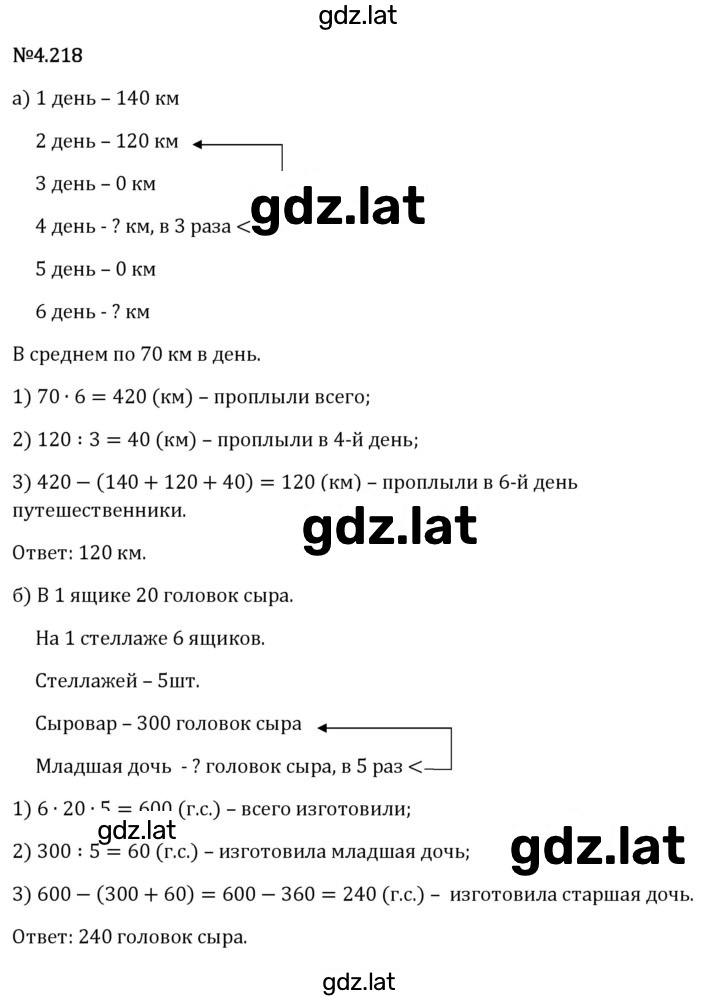 Решение задания № 4.218 — страница 1