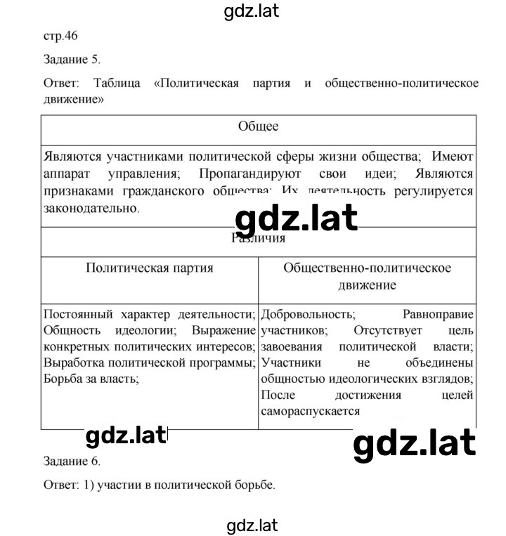 Решение задания № 46 — страница 1