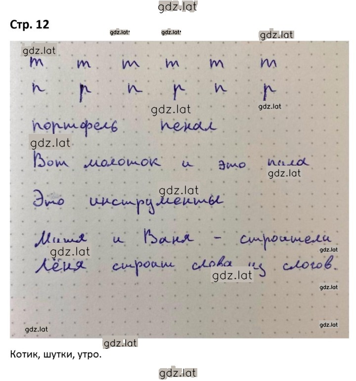 Решение задания № 12 — страница 1