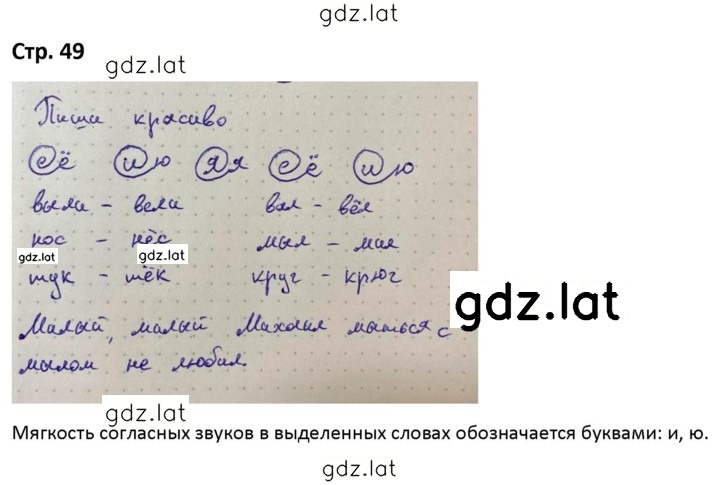 Решение задания № 49 — страница 1