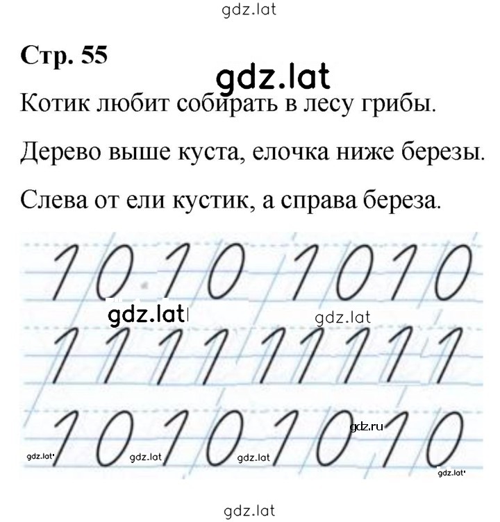 Решение задания № 55 — страница 1