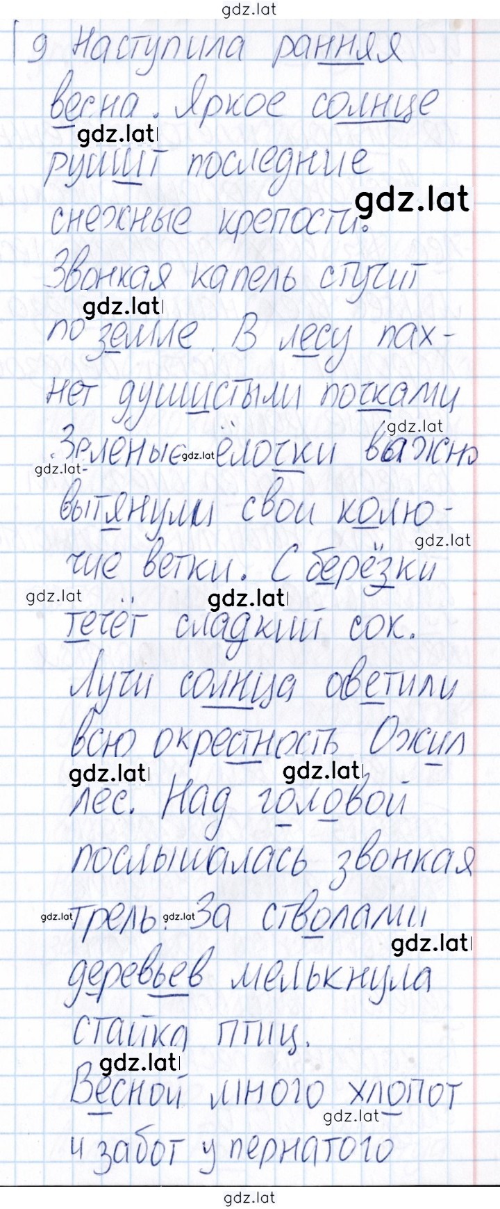 Решение задания № 9 — страница 1