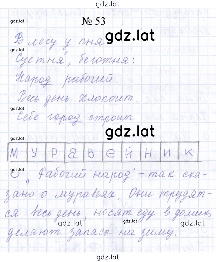Решение задания № 53 — страница 1