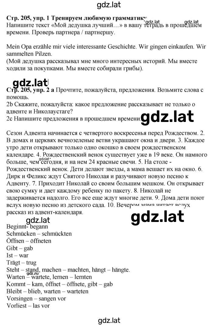 Решение задания № 205 — страница 1