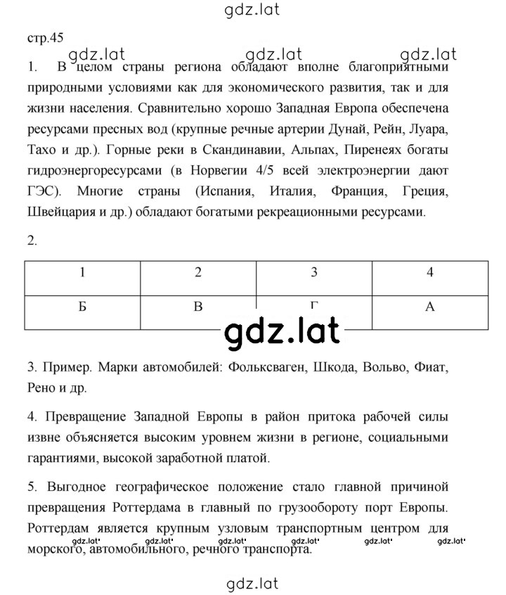 Решение задания № 45 — страница 1