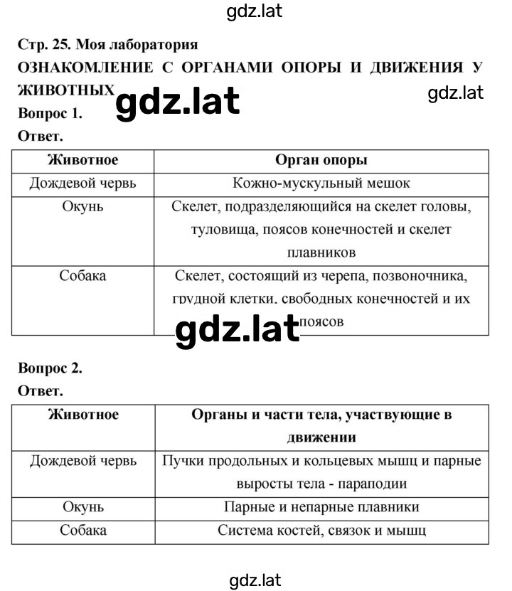 Решение задания № 25 — страница 1