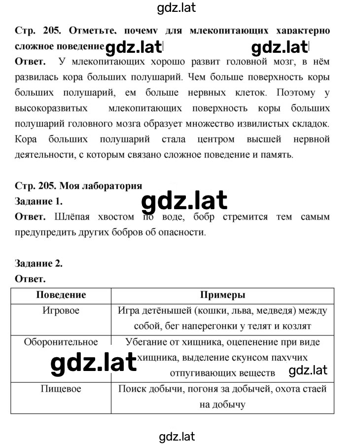Решение задания № 205 — страница 3