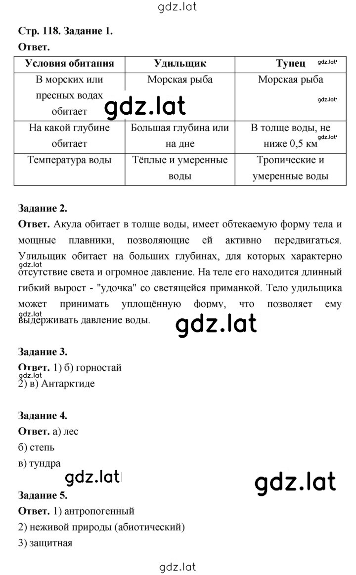 Решение задания № 118 — страница 4