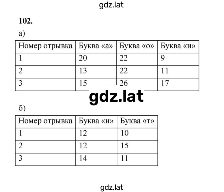 Решение задания № 102 — страница 1