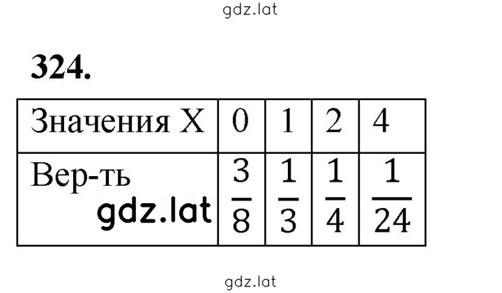 Решение задания № 324 — страница 1