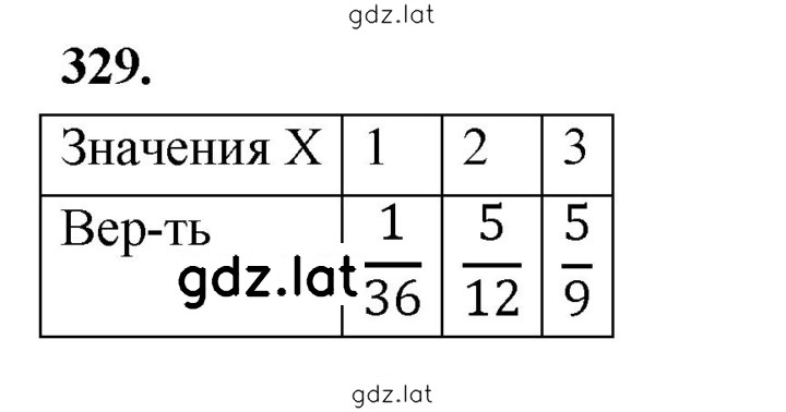 Решение задания № 329 — страница 1